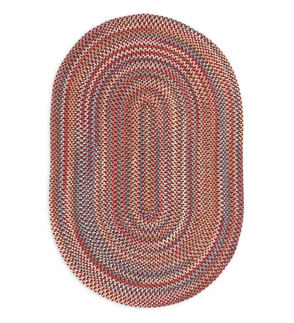 Blue Ridge Wool Oval Braided Rug