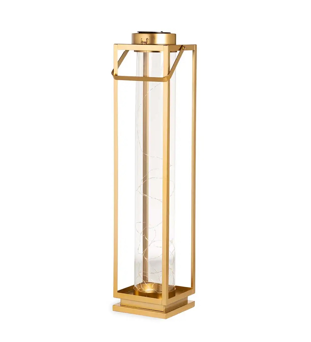 Gold Firefly Solar Lantern